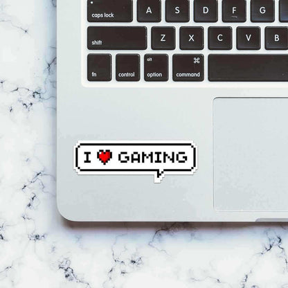 I Love Gaming Sticker | STICK IT UP