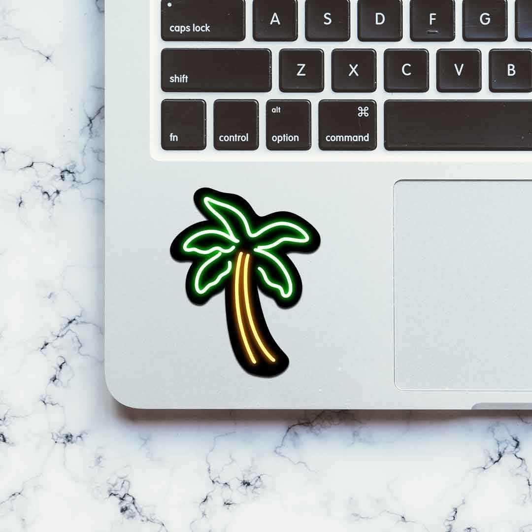 Neon Banyan tree Sticker | STICK IT UP