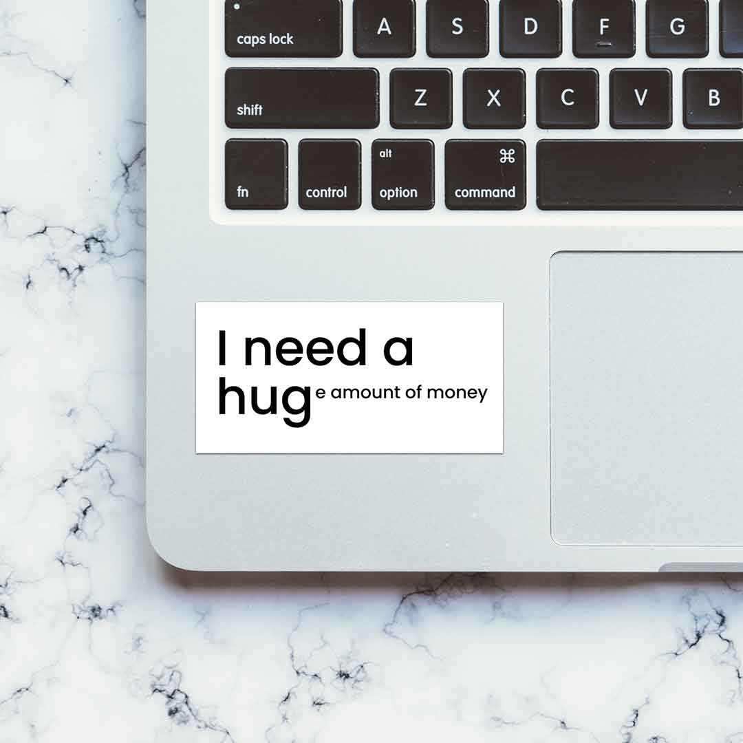 I Need a Hug Sticker | STICK IT UP