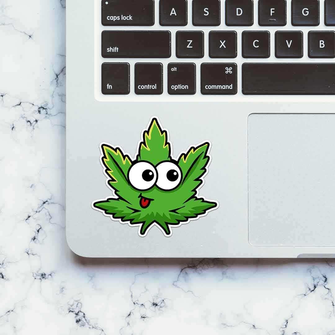 Cute Weed Sticker | STICK IT UP