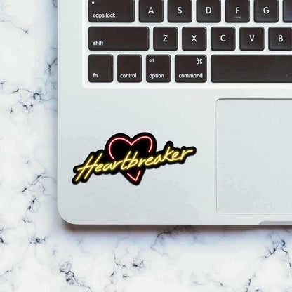 Neon Heartbreaker Sticker | STICK IT UP