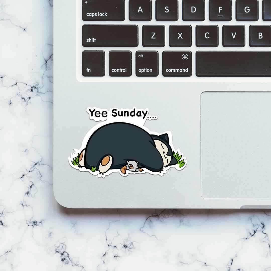 Yeee Sunday Sticker | STICK IT UP