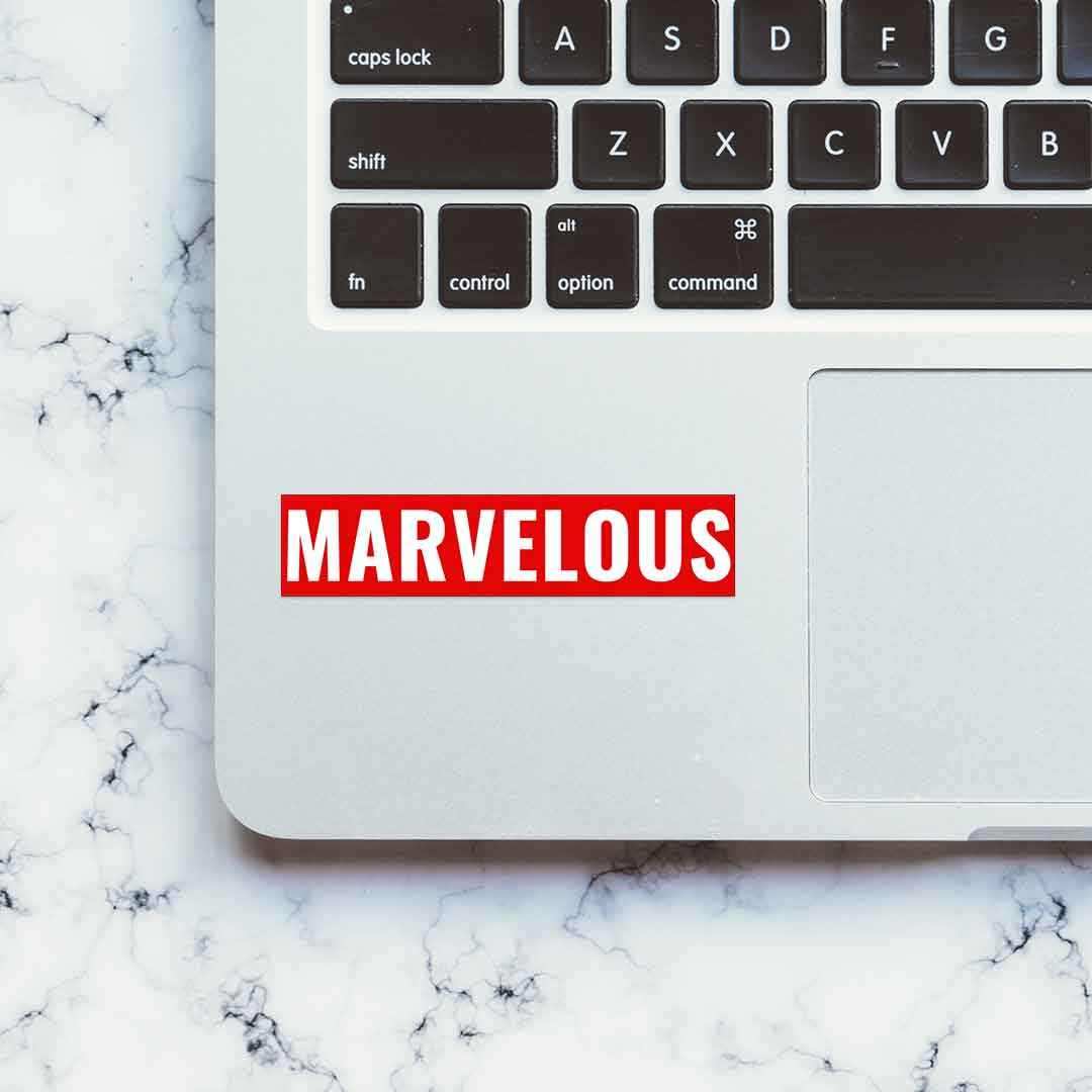 Marvelous Sticker | STICK IT UP