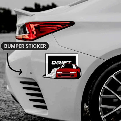 Drift Bumper Sticker | STICK IT UP