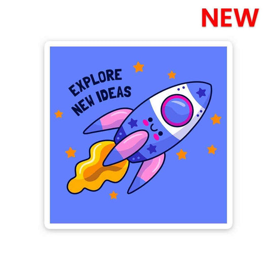 Explore New Ideas Sticker | STICK IT UP