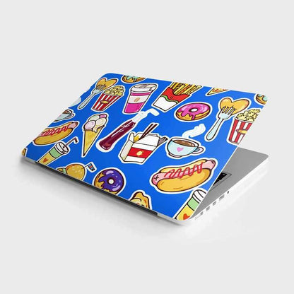 Food Pattern Laptop Skin | STICK IT UP