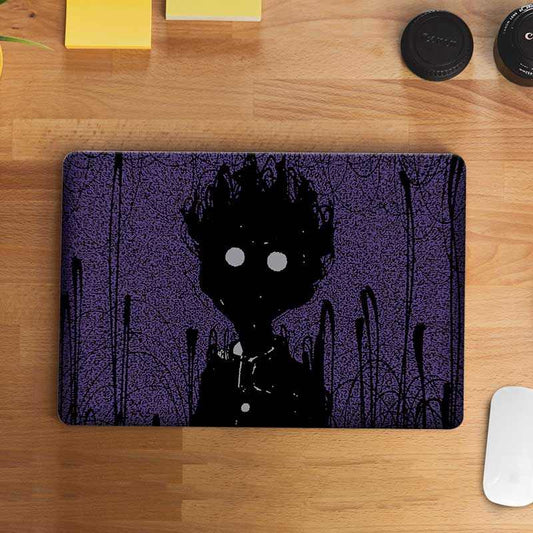 Black Guy with White Eyes Laptop Skin | STICK IT UP