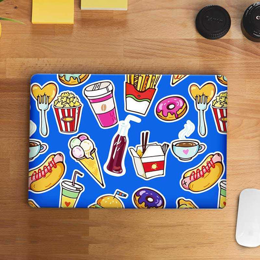 Food Pattern Laptop Skin | STICK IT UP