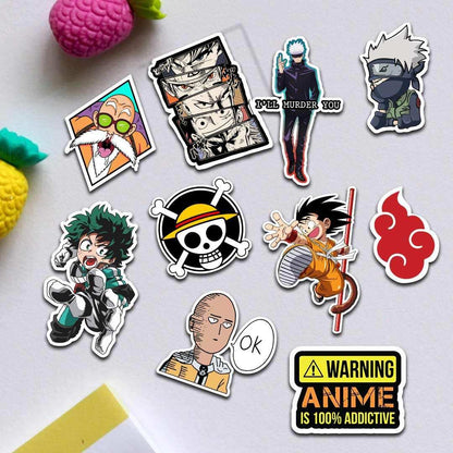 Anime Sticker Pack [20 Sticker] | STICK IT UP