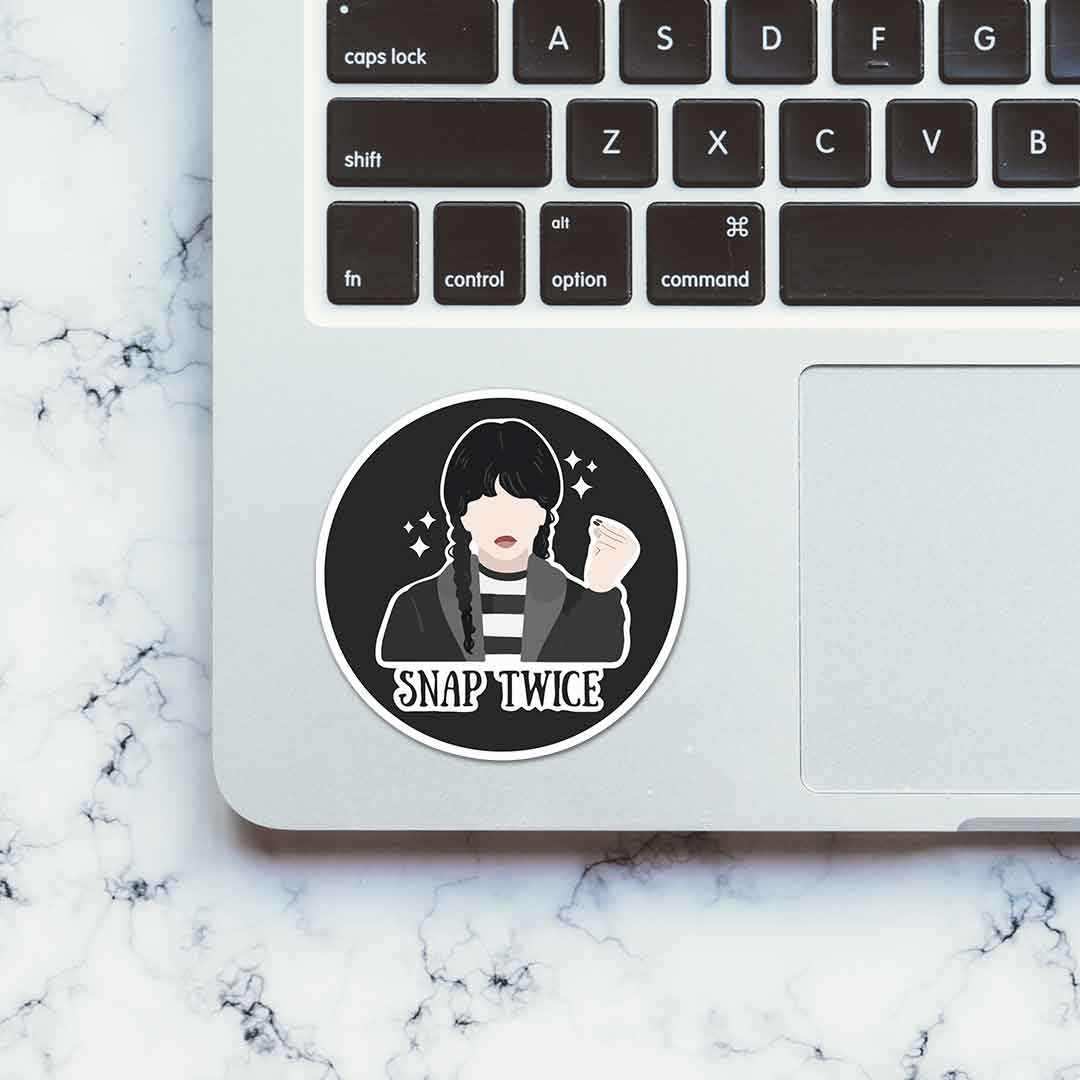 Snap Twice Sticker | STICK IT UP