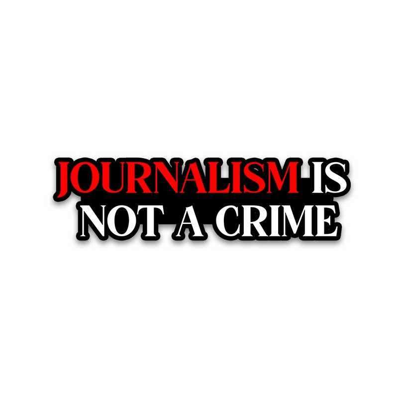 Journalism Bumper Sticker | STICK IT UP