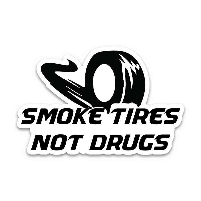 Smoke Tires Bumper Sticker | STICK IT UP