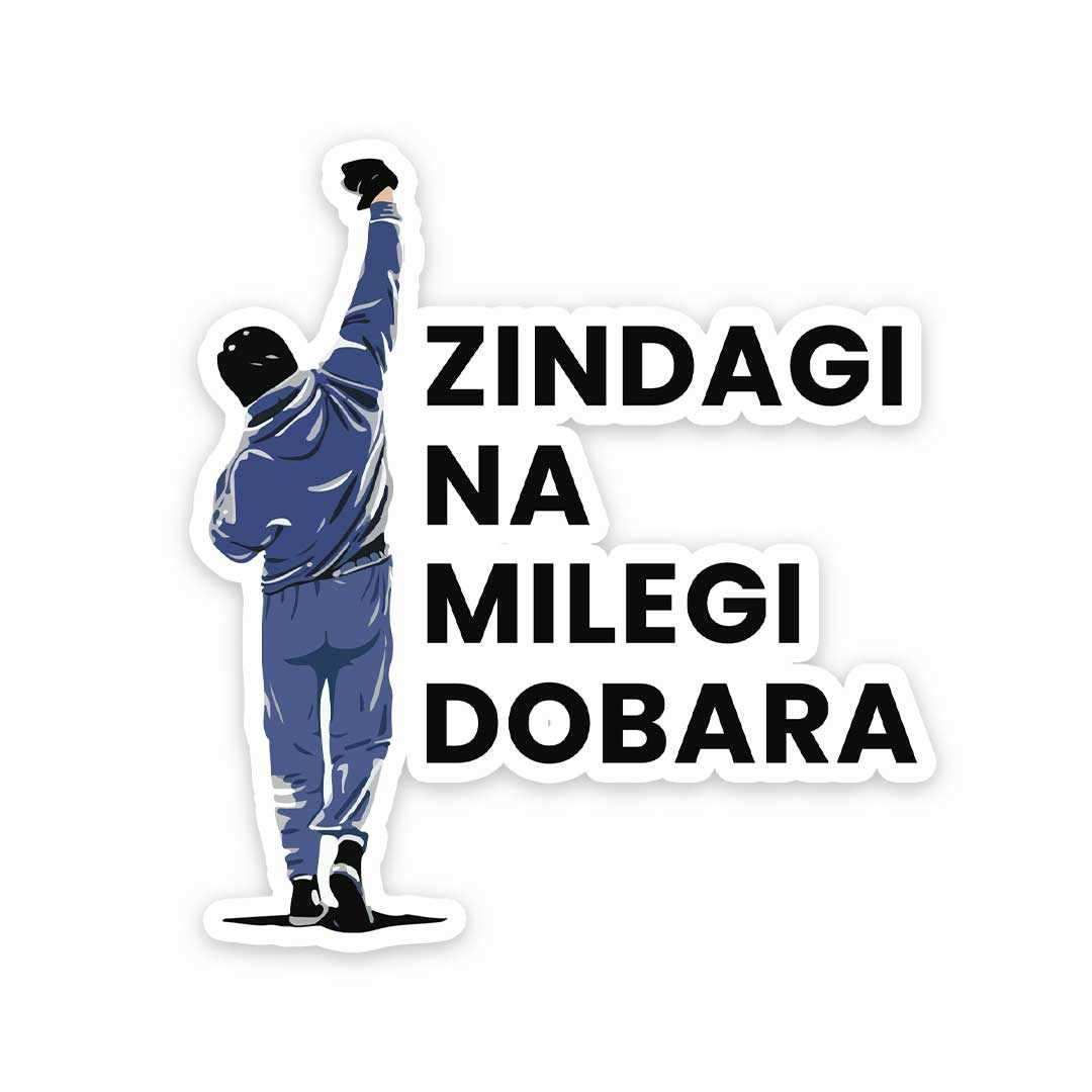 Zindagi Na Milegi Dobara Sticker | STICK IT UP