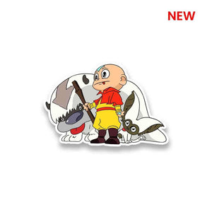 Aang Airbender Sticker waterproof vinyl decal for laptop, bike, car & bottle