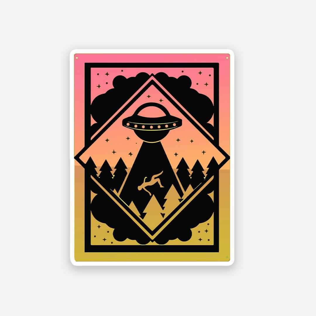 Abducted by aliens sticker - Stickers | STICK IT UP