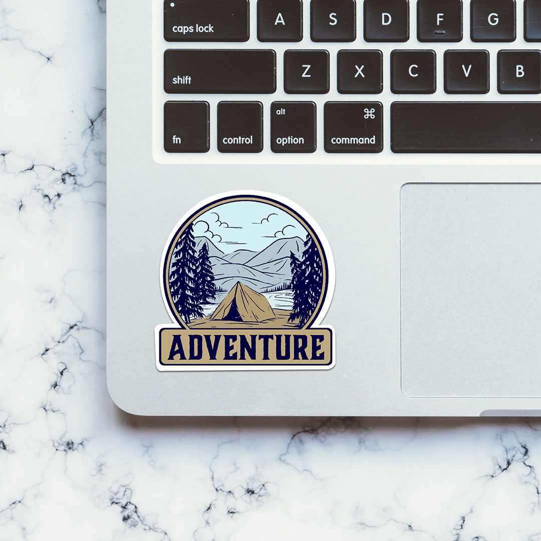 Adventure - Camping Sticker - STICK IT UP