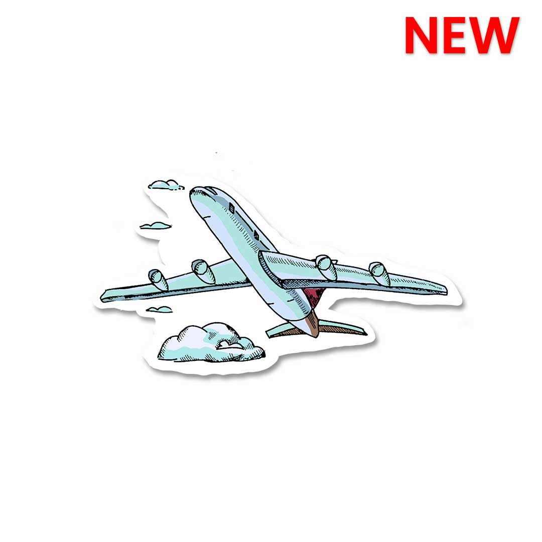 Aeroplane Sticker - Stickers | STICK IT UP