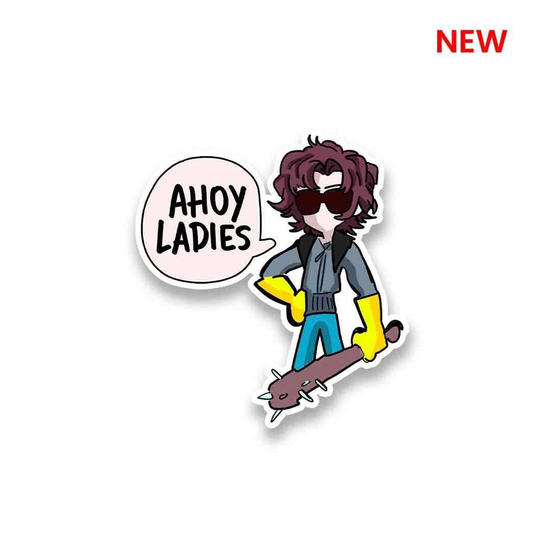 Ahoy Ladies Sticker - STICK IT UP