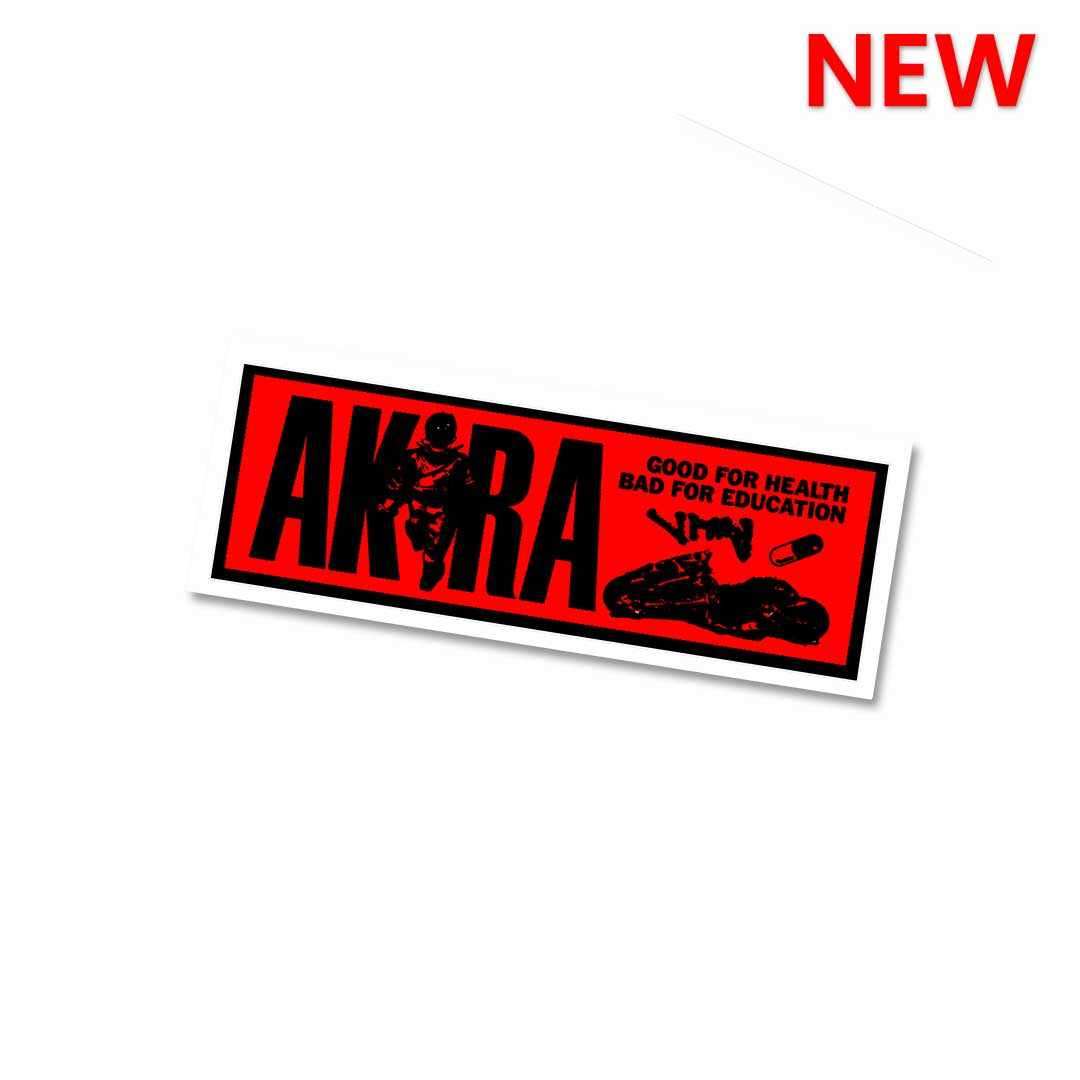 Akira Sticker waterproof vinyl decal for laptop, bike, car & bottle