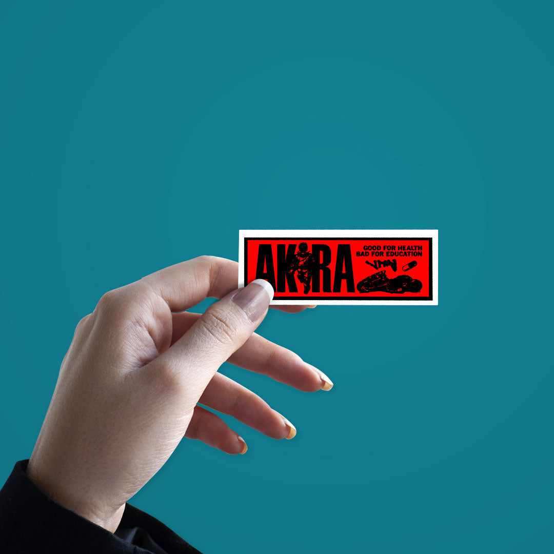 Akira Sticker waterproof vinyl decal for laptop, bike, car & bottle