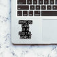 Analog Girl Sticker waterproof vinyl decal for laptop, bike, car & bottle