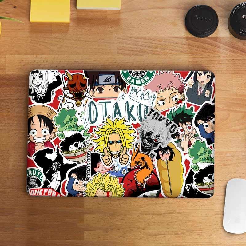 Anime collection Laptop Skin waterproof vinyl decal for laptop, bike, car & bottle