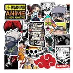 Anime Sticker Pack [20 Sticker] waterproof vinyl decal for laptop, bike, car & bottle