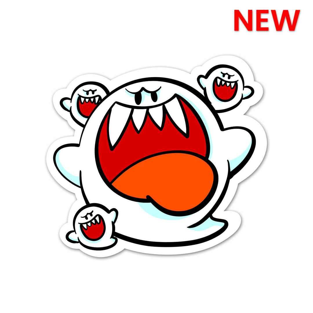 Annoying Ghost Sticker - Stickers | STICK IT UP