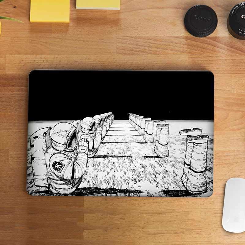 Astronaut parying Laptop Skin waterproof vinyl decal for laptop, bike, car & bottle