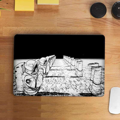 Astronaut parying Laptop Skin waterproof vinyl decal for laptop, bike, car & bottle