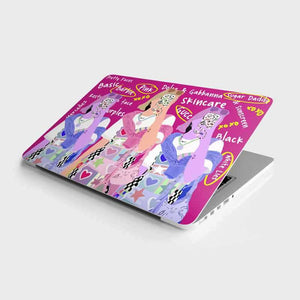 Basic Barbie Laptop Skin waterproof vinyl decal for laptop, bike, car & bottle
