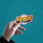 Bazinga! Sticker waterproof vinyl decal for laptop, bike, car & bottle