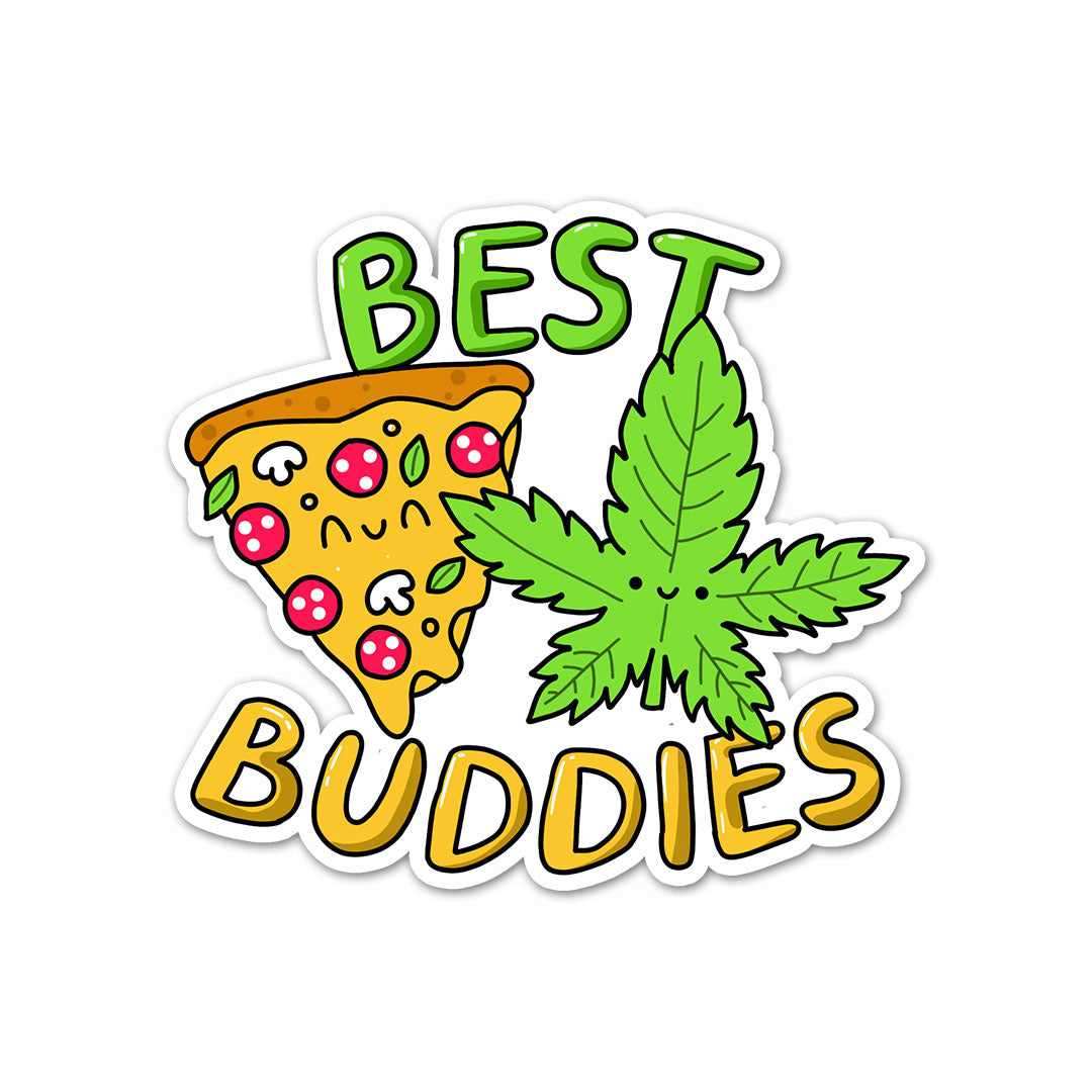 Best Buddies Sticker waterproof vinyl decal for laptop, bike, car & bottle