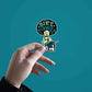 BIKE POWER Sticker waterproof vinyl decal for laptop, bike, car & bottle