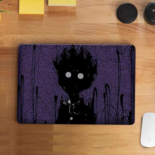 Black Guy with White Eyes Laptop Skin - STICK IT UP