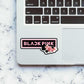 Black Pink sticker waterproof vinyl decal for laptop, bike, car & bottle
