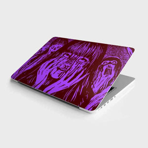 Bleeding Witch Laptop Skin waterproof vinyl decal for laptop, bike, car & bottle