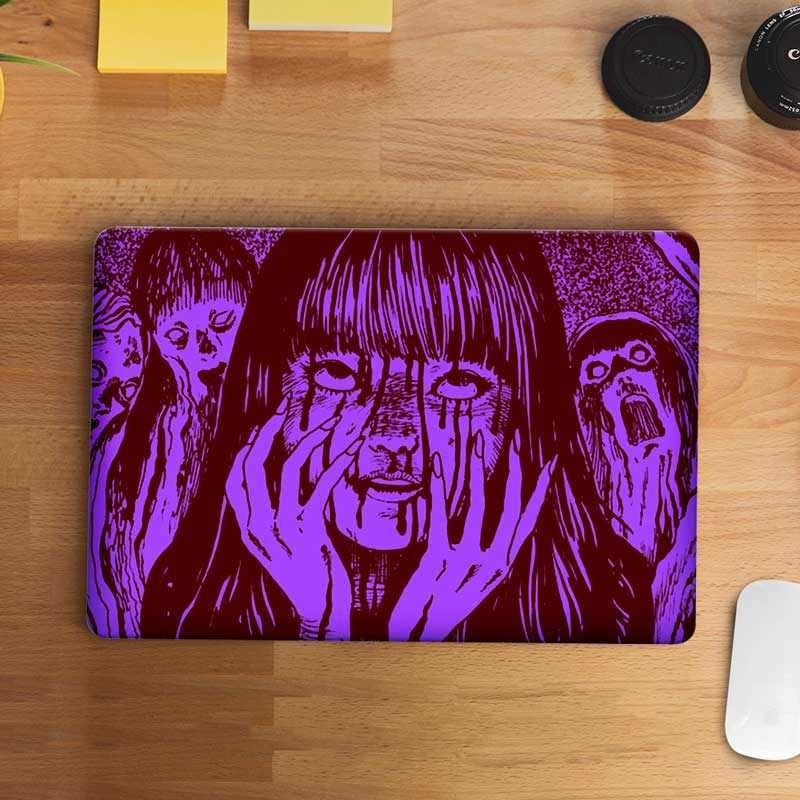 Bleeding Witch Laptop Skin waterproof vinyl decal for laptop, bike, car & bottle