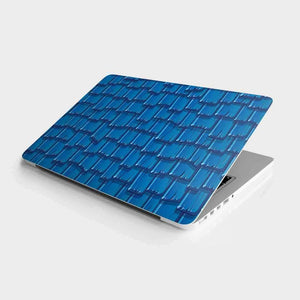 Blue Pattern Laptop Skin waterproof vinyl decal for laptop, bike, car & bottle