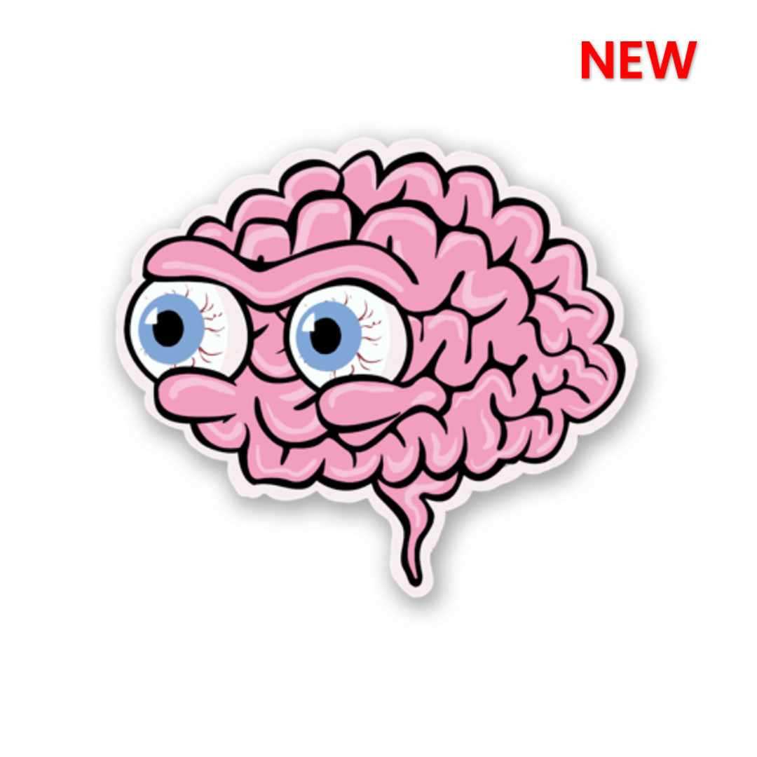 Brain Blowout Sticker - Stickers | STICK IT UP