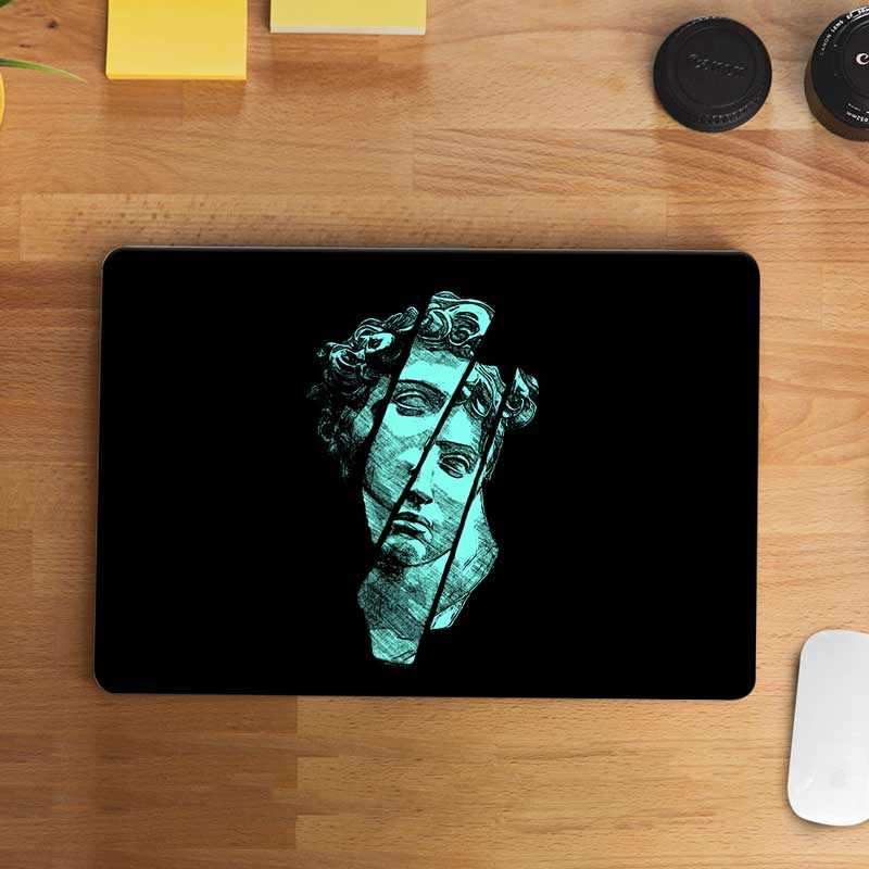 Break Greek God Laptop Skin waterproof vinyl decal for laptop, bike, car & bottle