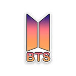 BTS Sticker waterproof vinyl decal for laptop, bike, car & bottle