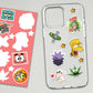 Cartoon Mini Sticker Sheet waterproof vinyl decal for laptop, bike, car & bottle