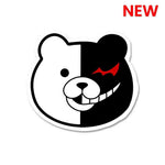 Cat Bear Sticker waterproof vinyl decal for laptop, bike, car & bottle