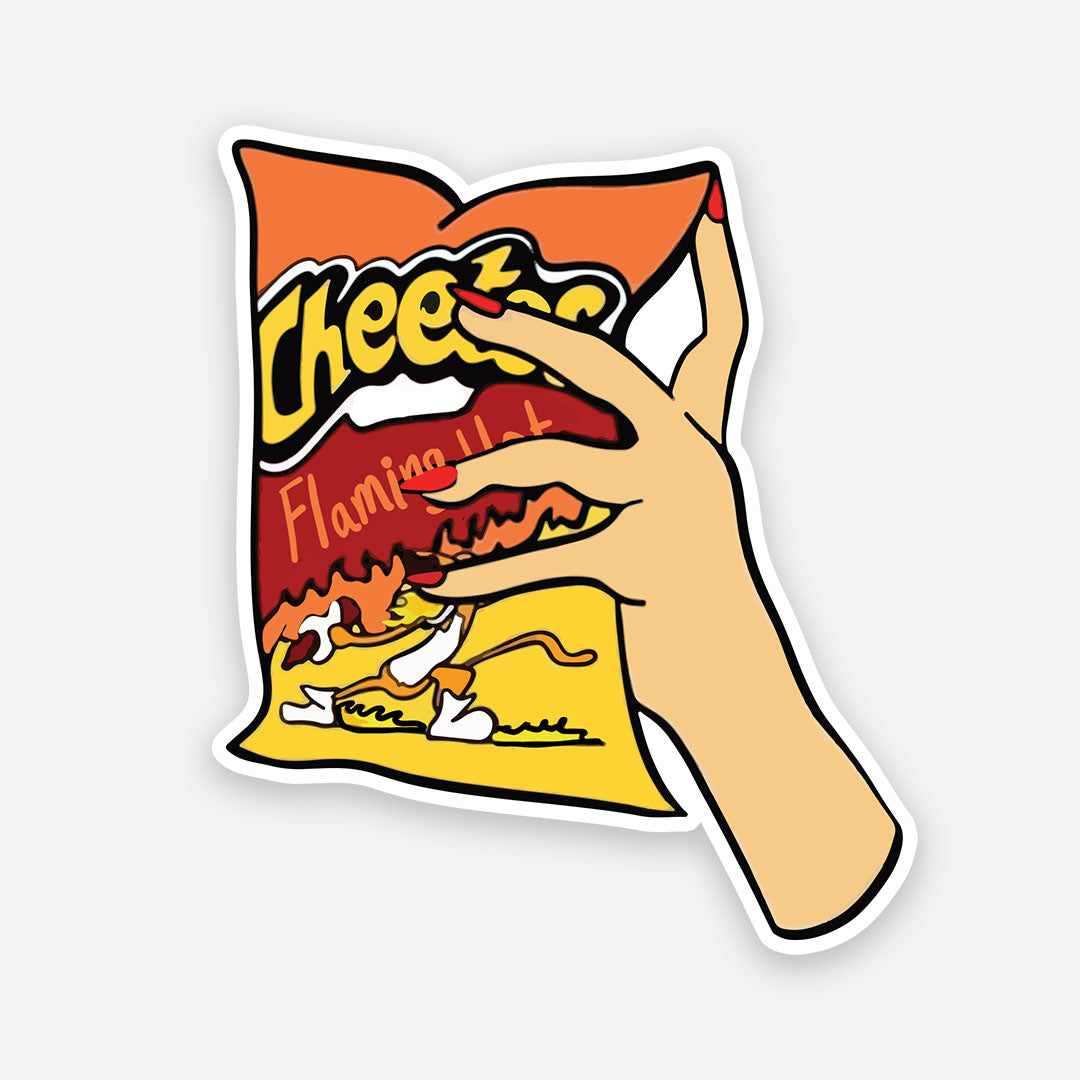 Cheetos Flaming HOT sticker - Stickers | STICK IT UP