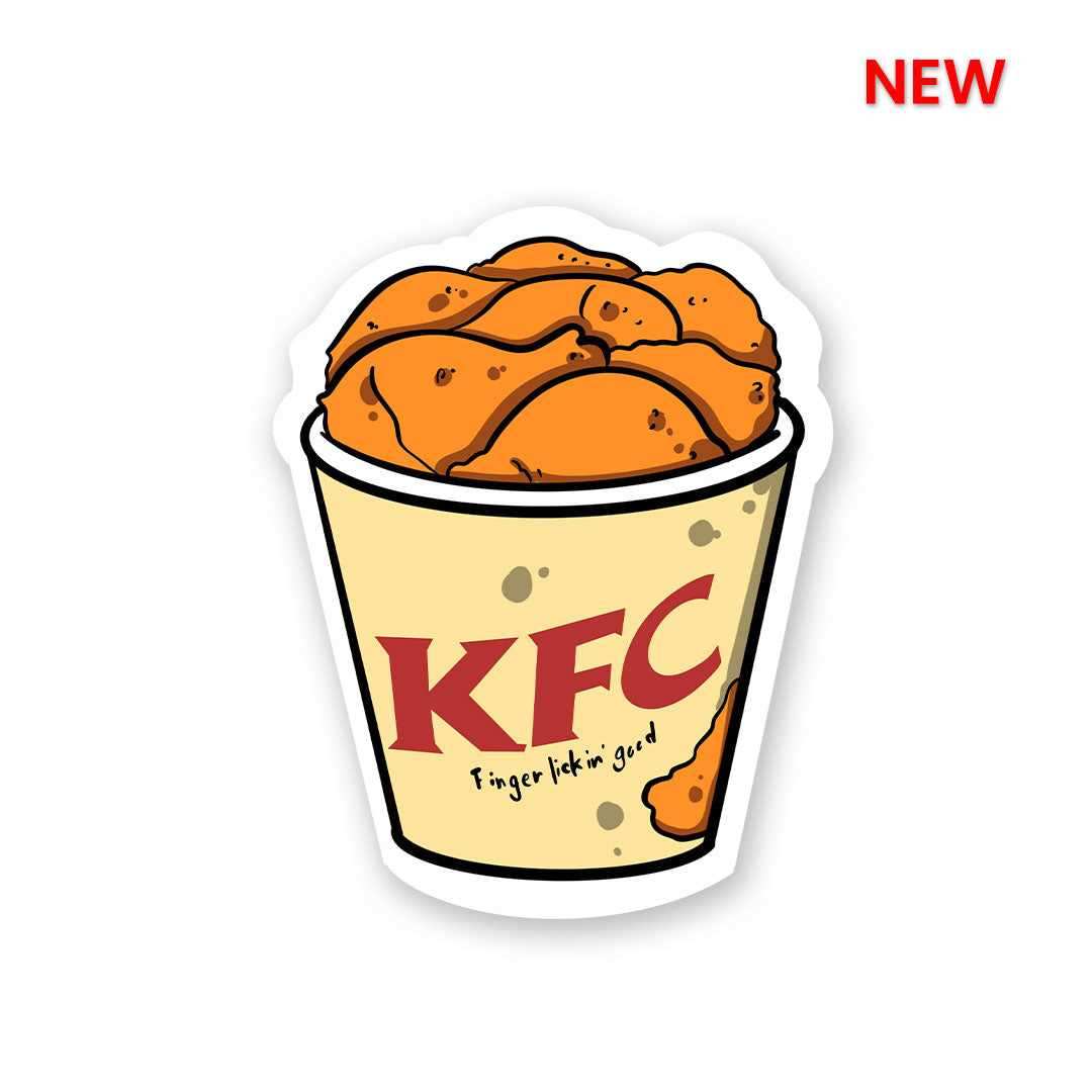 Chicken Bucket Sticker - Stickers | STICK IT UP