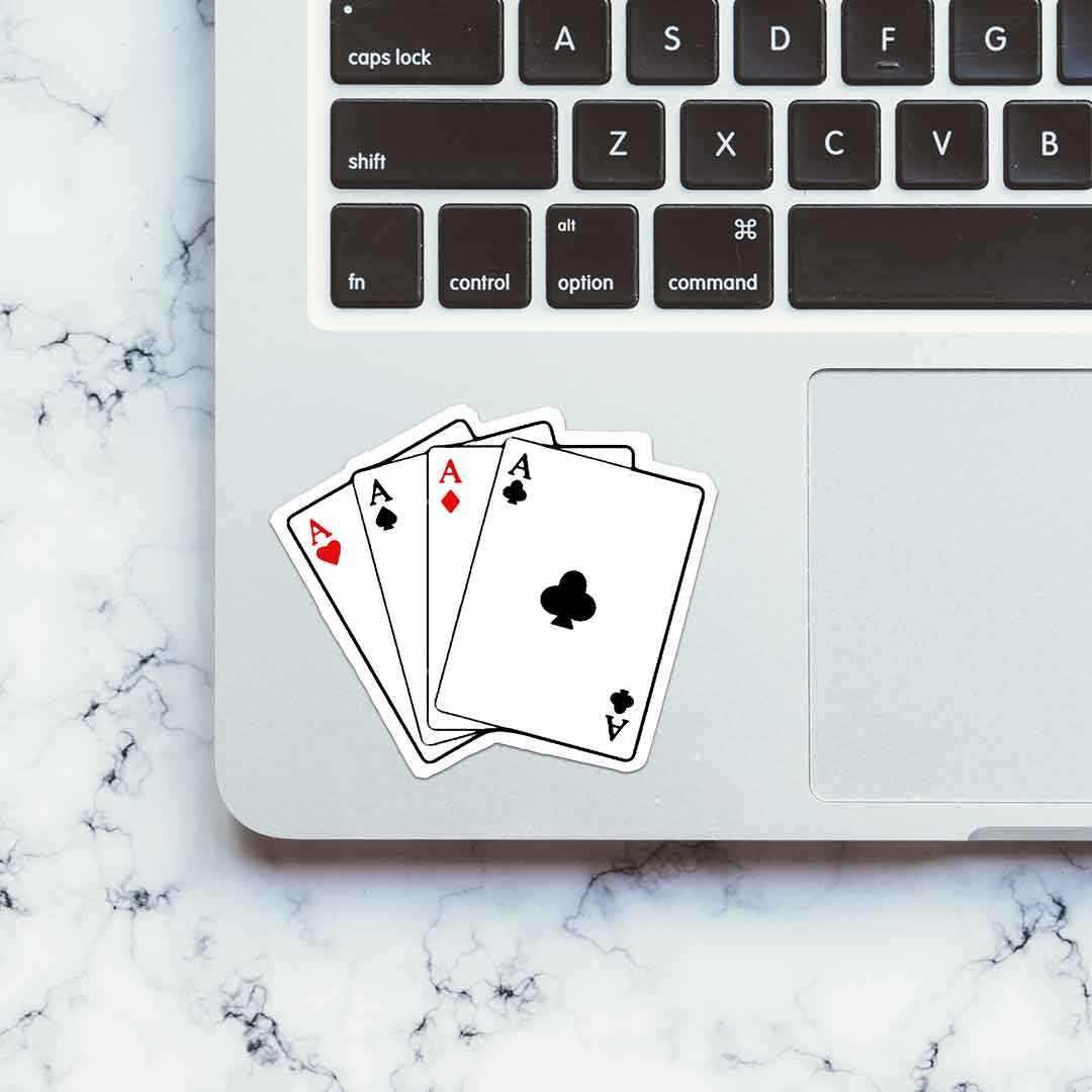 Clubs Card Sticker - STICK IT UP