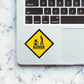 Coding in progress Sticker waterproof vinyl decal for laptop, bike, car & bottle