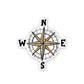 Compass V2 Sticker waterproof vinyl decal for laptop, bike, car & bottle