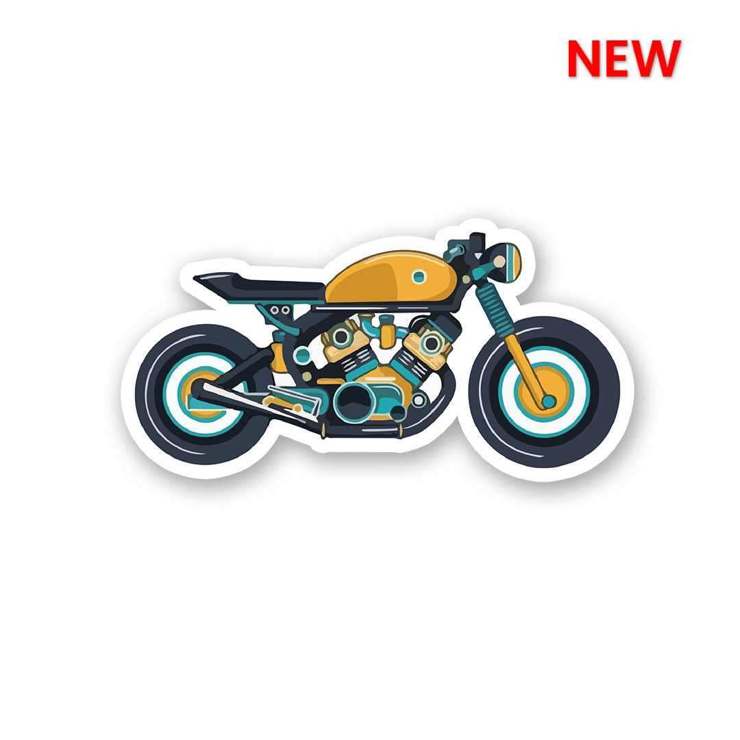 Continental bike Sticker waterproof vinyl decal for laptop, bike, car & bottle
